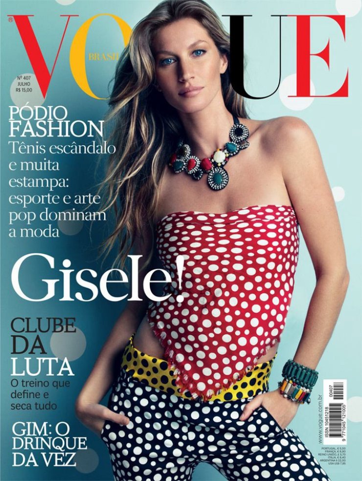 Η Gisele με polka dots