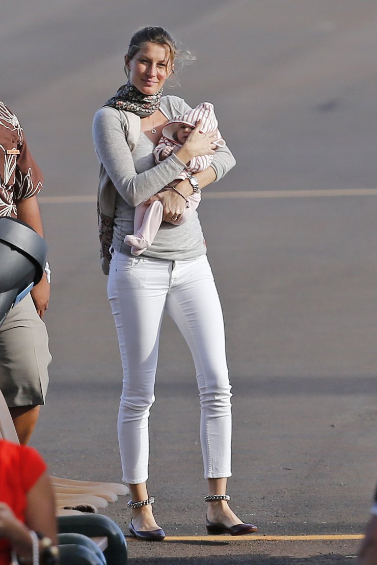 Δείτε για πρώτη φορά φωτογραφίες της νεογέννητης κόρης της Gisele