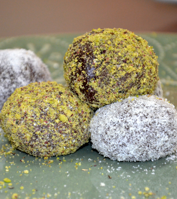 Γλυκές σοκολατένιες με ινδοκάρυδο