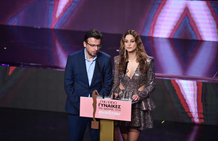 Το δεύτερο βραβείο στην τελετή απονομής "Madame Figaro Γυναίκες της Χρονιάς 2018"