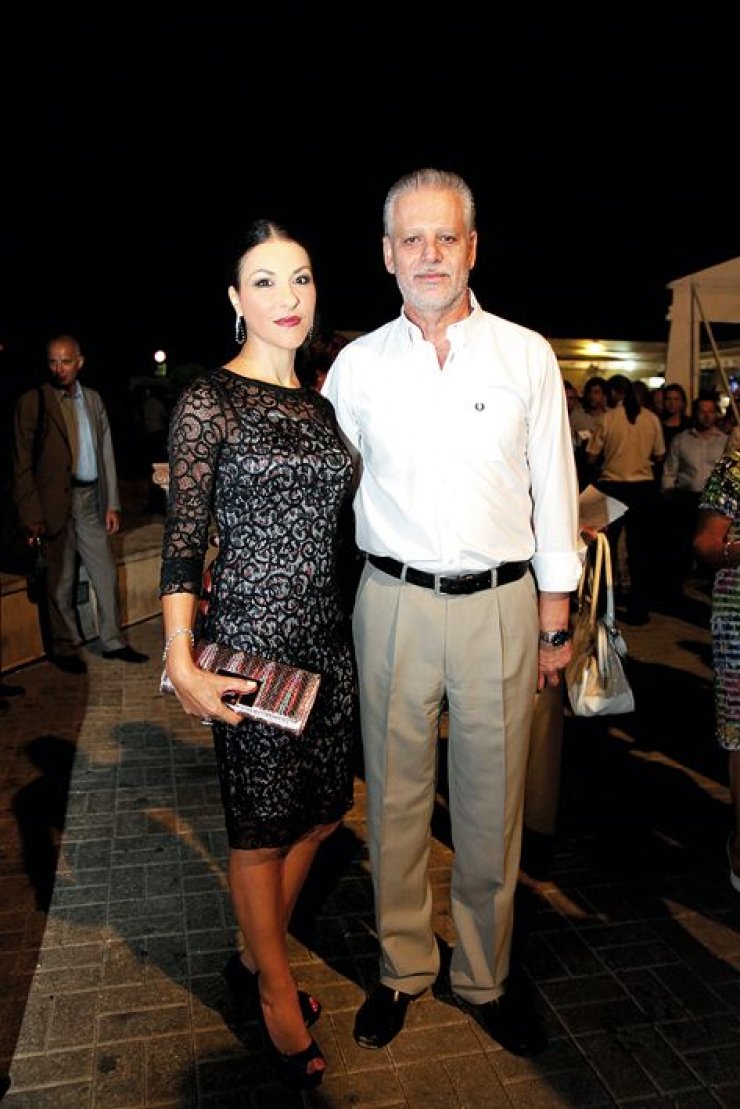 Μαρίνος Σιζόπουλος: Τρυφερές στιγμές με τη σύζυγό του