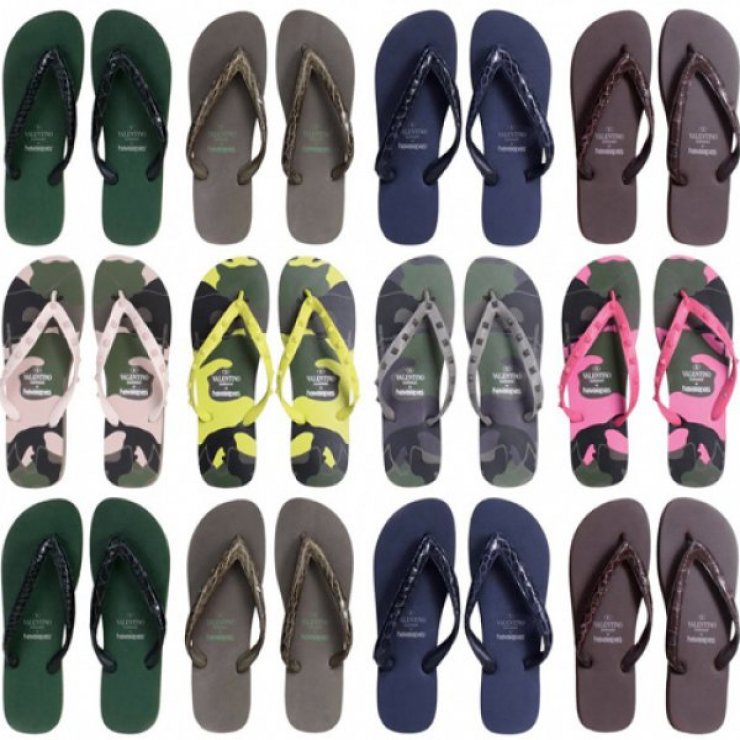 Ο Valentino σχεδιάζει Havaianas και μας αφήνει με το στόμα ανοιχτό!