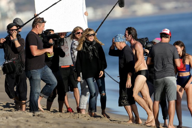 Η Heidi Klum δίνει διαταγές! Σε ποιον;