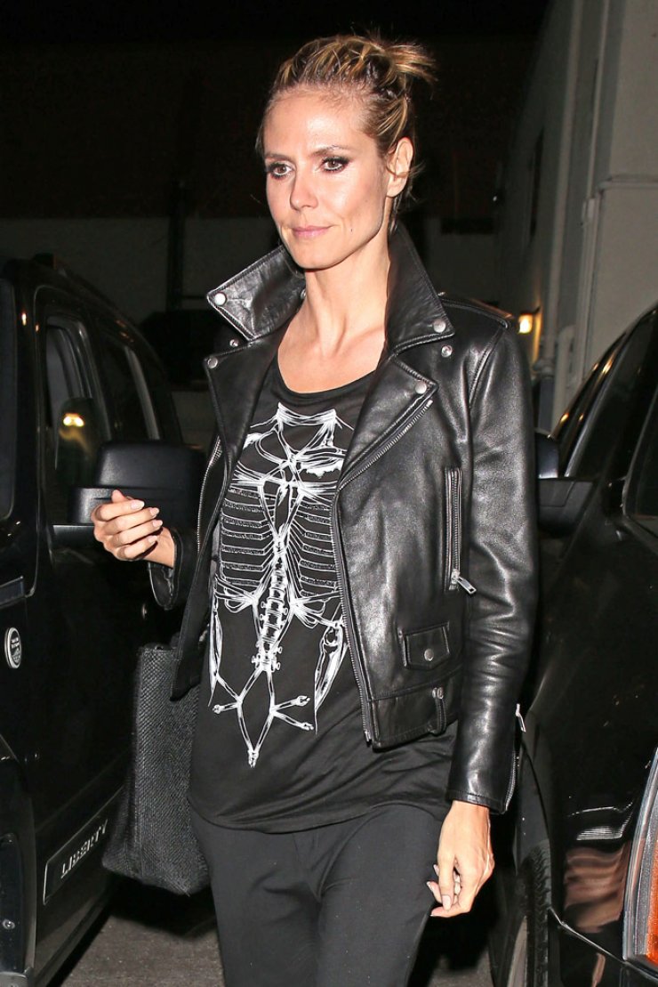 Το…περίεργο μπλουζάκι της Heidi Klum [φωτογραφίες]