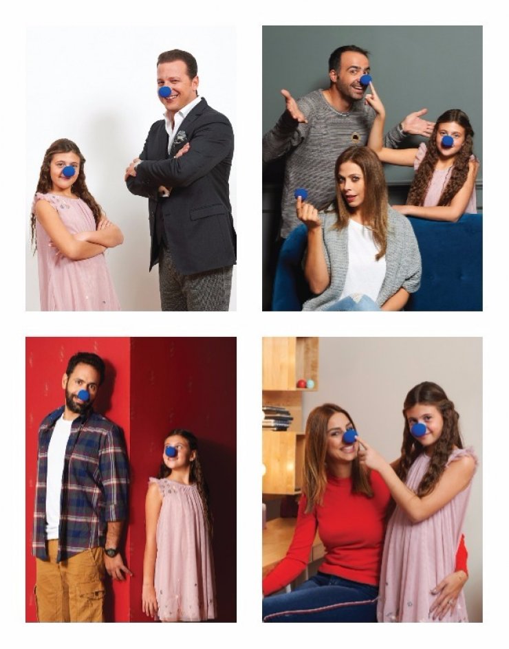 Επώνυμοι Κύπριοι φόρεσαν μπλε μύτη για καλό σκοπό! [εικόνες]