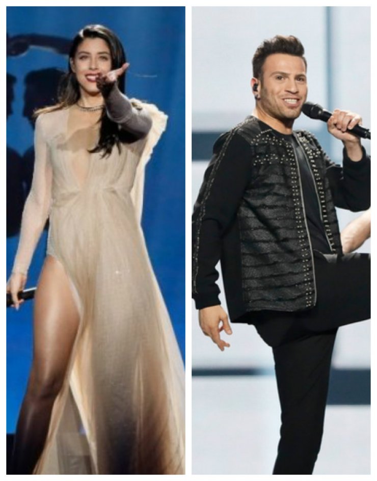 Οι σχεδιαστές που κρύβονται πίσω από τις εμφανίσεις Hovig και Demy στη σκηνή της Eurovision