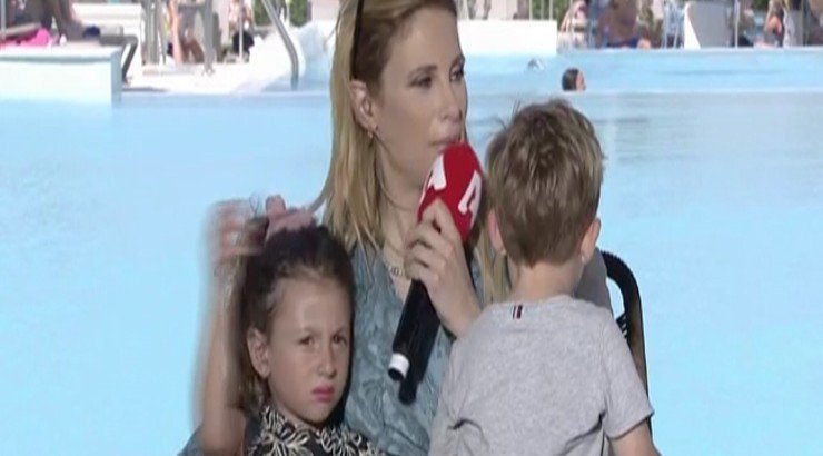 Χριστιάνα Αριστοτέλους: Έκανε έναρξη στη σημερινή της εκπομπή με τα παιδιά της! [βίντεο]