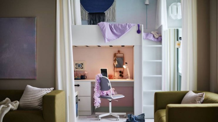 Μεταμορφώνοντας μικρούς χώρους σε μοντέρνα νεανικά υπνοδωμάτια με την IKEA!