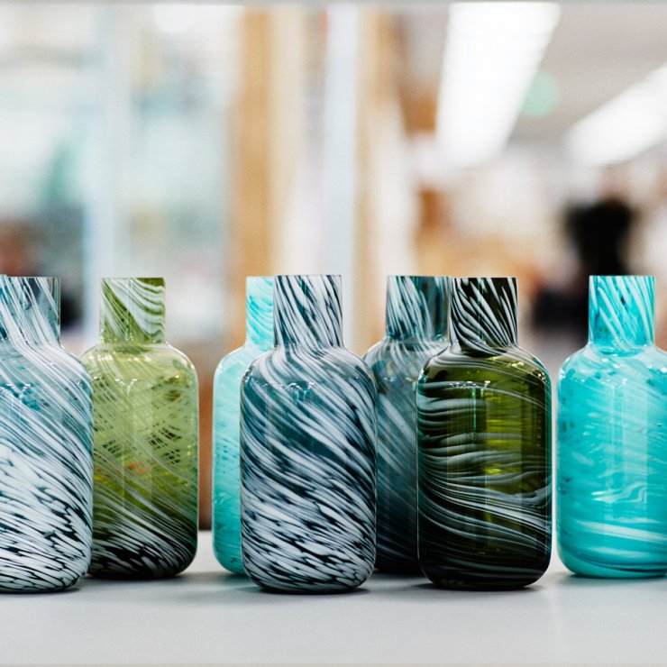 Βάζα από παλιό γυαλί