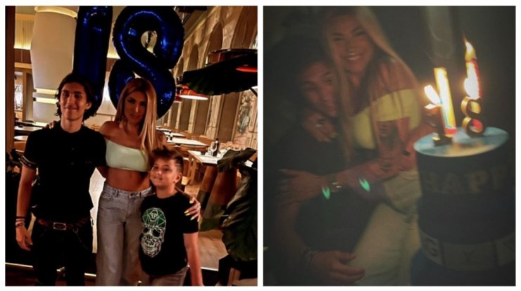 Αγγελική Ηλιάδη: Ο γιος της Μπάμπης ενηλικιώθηκε [εικόνες & βίντεο]