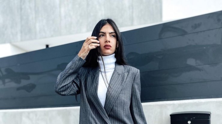 Έβελυν και Άντρεα: Φόρεσαν το ίδιο leather look jacket με διαφορετικό τρόπο