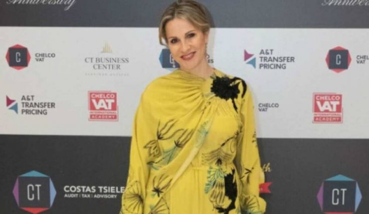 Ινώ Αναστασιάδη: Η υπέροχη δημιουργία που επέλεξε στο γάμο του Γιώργου Θεοδότου και της Έλις Μισιρλή