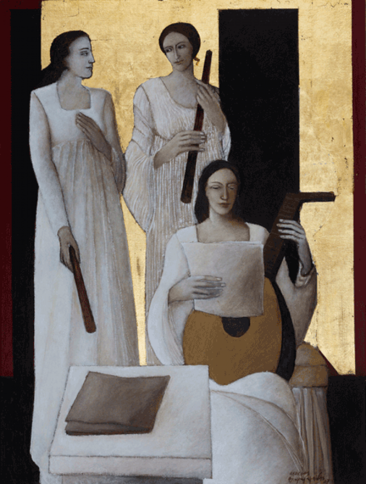 Έκθεση ζωγραφικής Ανδρέα Χαραλαμπίδη στην Golden Gallery By Kapatays