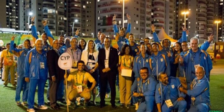 Υποδέχθηκαν την Κύπρο στο Ολυμπιακό χωριό του Ρίο