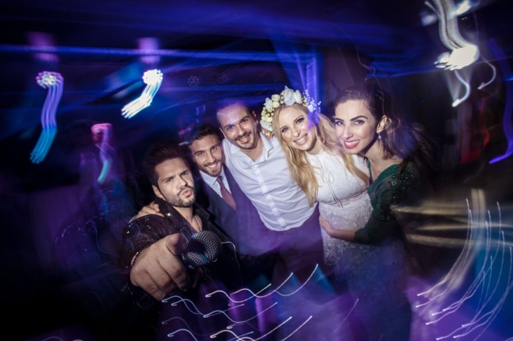 To ξέφρενο γαμήλιο party Εφραίμ - Αριστοτέλους με το Γιώργο Τσαλίκη