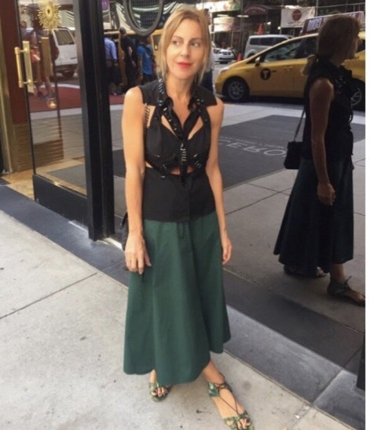 Η Νάταλι Κωνσταντινίδου φόρεσε το πιο fashionable print της σεζόν