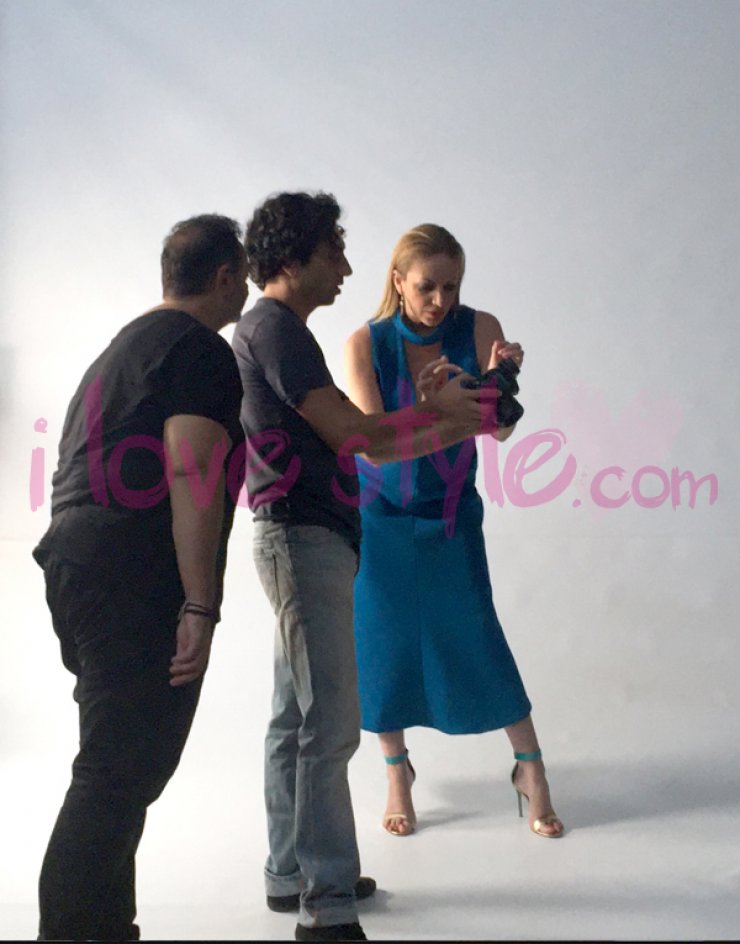 Βρεθήκαμε στη φωτογράφηση και το γύρισμα του τρέιλερ για τη νέα εκπομπή της Γιώτας Κουφαλίδου