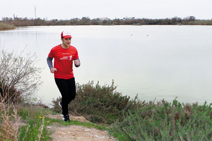 Ο Χρήστος Τουμάζος, πρεσβευτής της PrimeTel στον φετινό Οπάπ Μαραθώνιο Λεμεσού ΓΣΟ