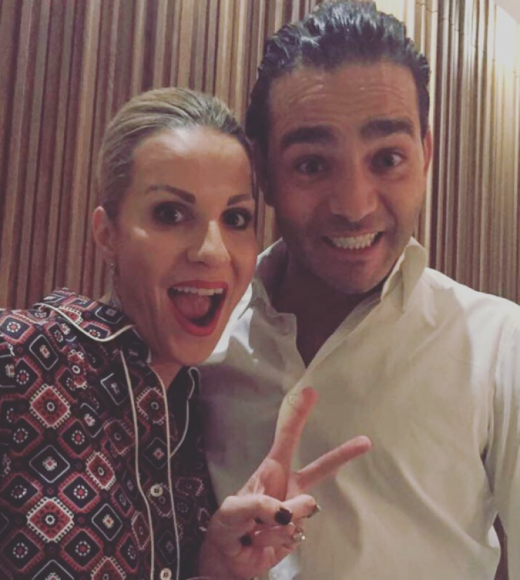 Σε τρελά κέφια η Ινώ Αναστασιάδη: Δείτε την να χορεύει για τον άντρα της!