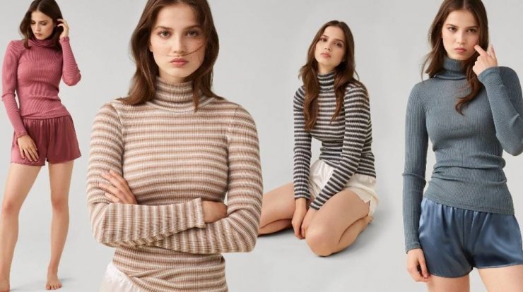 Wool and Silk: Η ζεστή ίνα από μαλλί και μετάξι τώρα σε νέους χρωματισμούς και σχήματα.