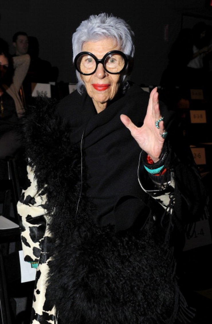 Η νέα συλλογή από παπούτσια της Iris Apfel