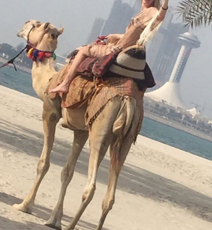 Η φωτογραφία επώνυμης Κύπριας από τις διακοπές της στο Abu Dhabi!