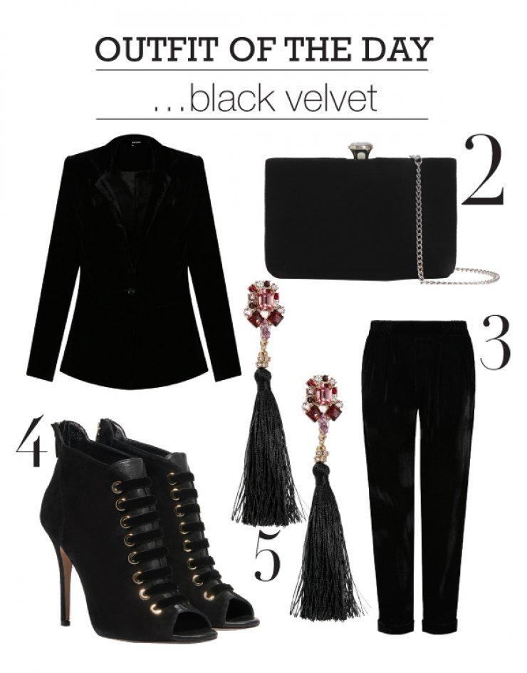 Black velvet