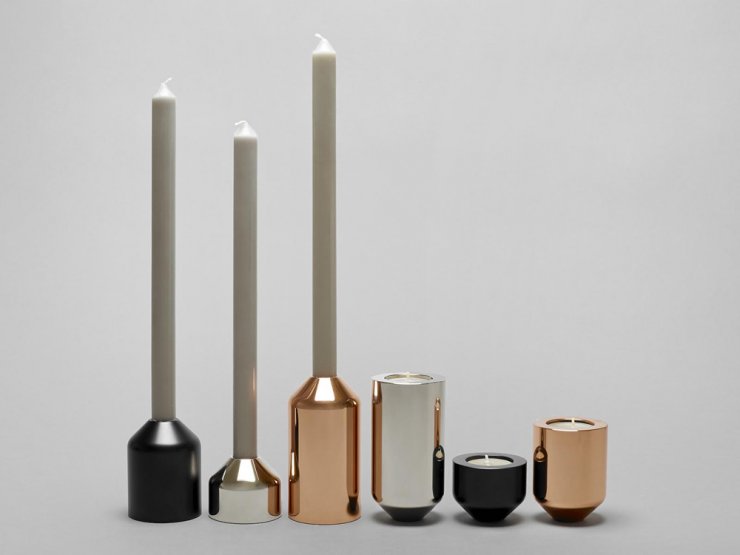 Κηροπήγια με δύο όψεις