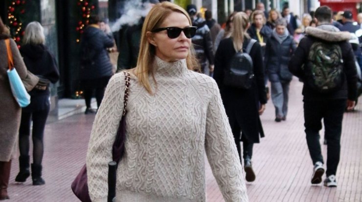 Τζένη Μπαλατσινού: Το δύσκολο βράδυ που πέρασε με τον νεογέννητο γιο της [εικόνα]