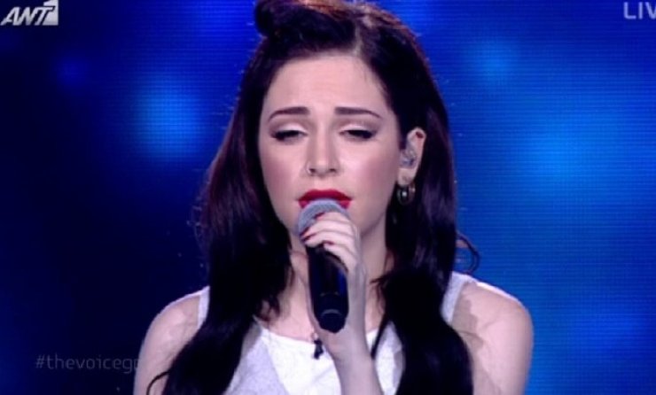 Η Κύπρια Κατερίνα Καμπανέλλη στον τελικό του "The Voice"