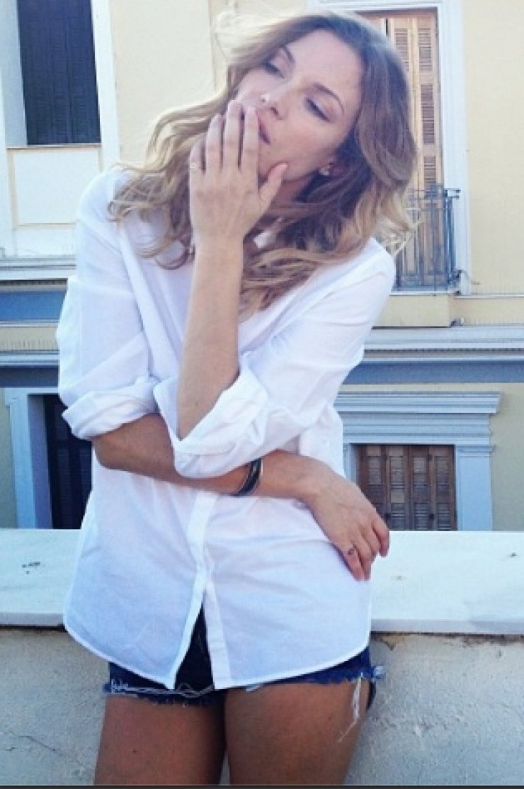 H Βίκυ Καγιά χωρίς μακιγιάζ....