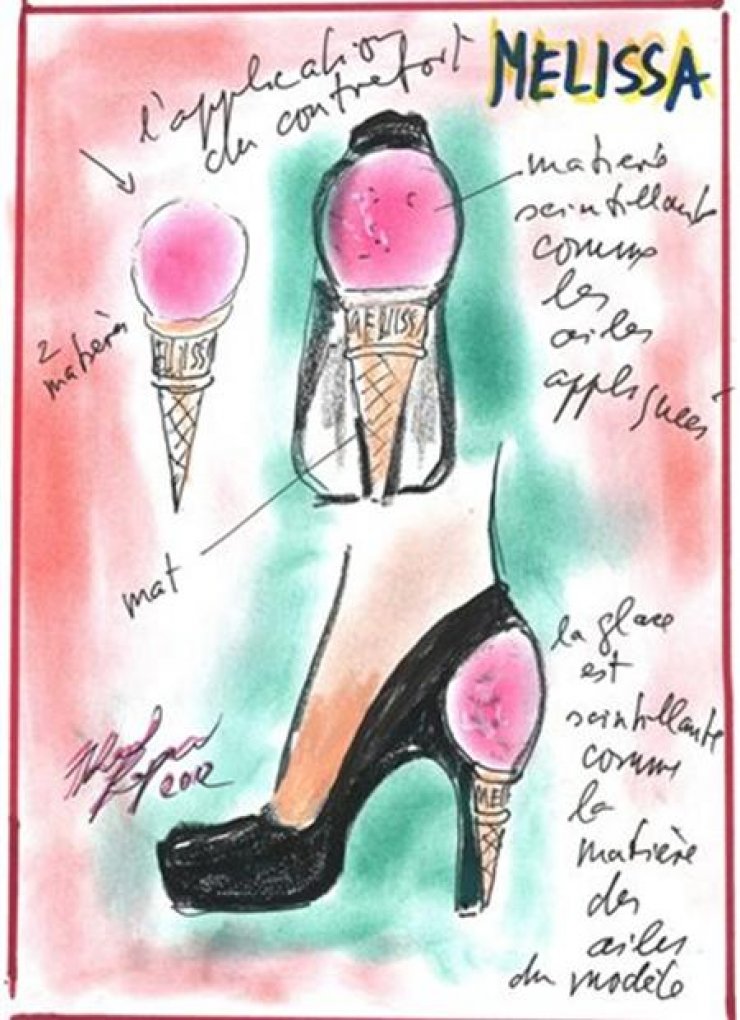 Τα low budget γοβάκια του Karl Lagerfeld για τη Melissa
