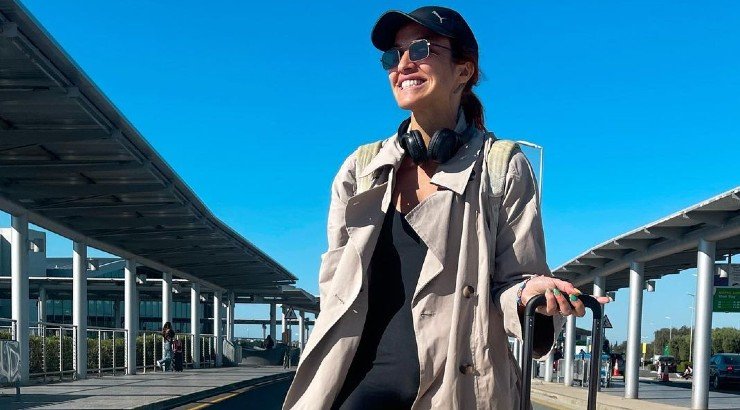 Κάλια Ελευθερίου: “Απόδραση” με τον σύντροφό της – Το τρυφερό στιγμιότυπο στο αεροπλάνο!