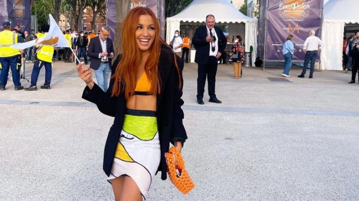 Κάλια Ελευθερίου: Παρακολούθησε τον ημιτελικό της Eurovision στο Pala Alpitour στο Τορίνο! 