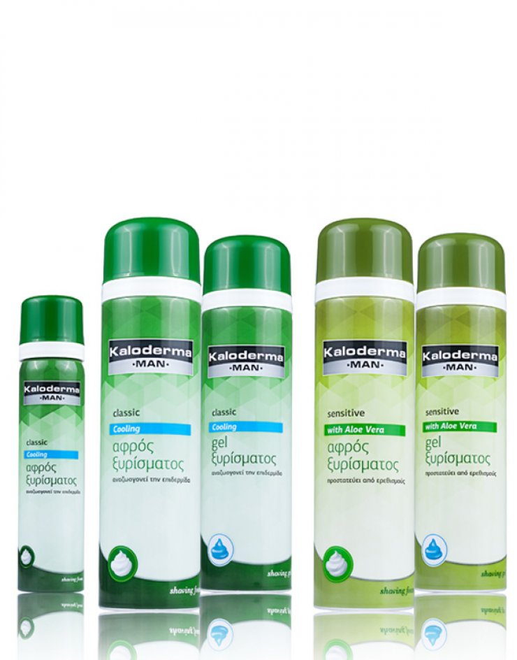 Ανανέωση στη σειρά προϊόντων αντρικού ξυρίσματος Kaloderma