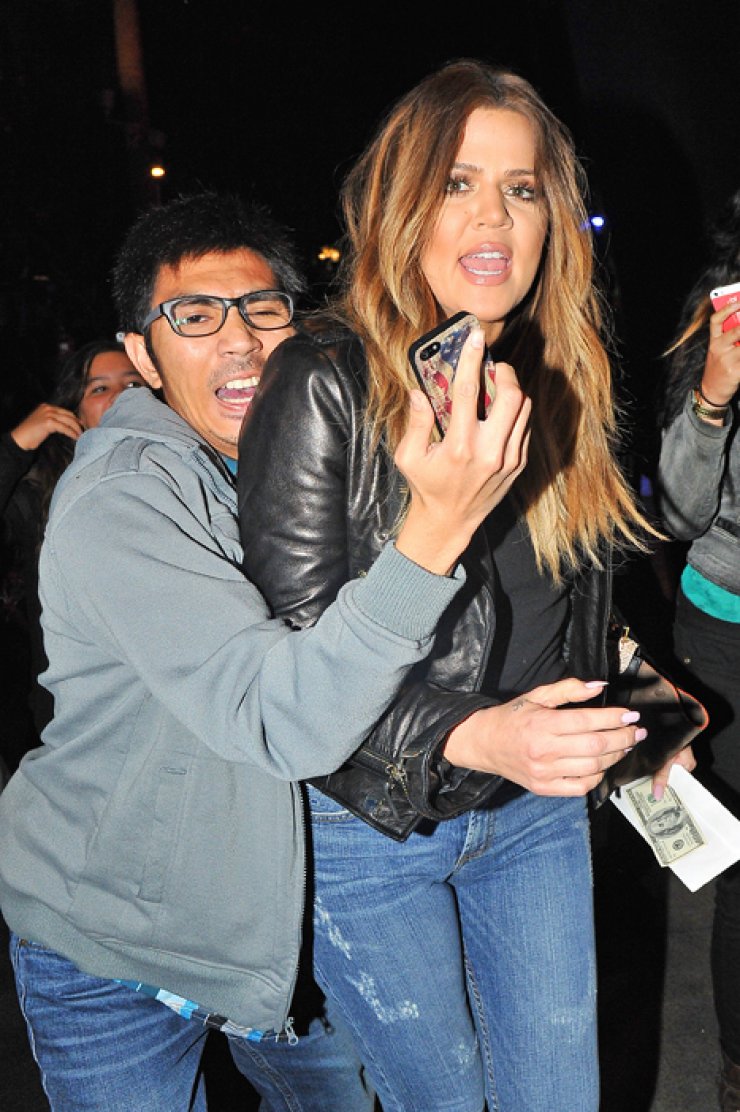 Η Kardashian που δέχτηκε επίθεση από θαυμαστή [φωτογραφίες]