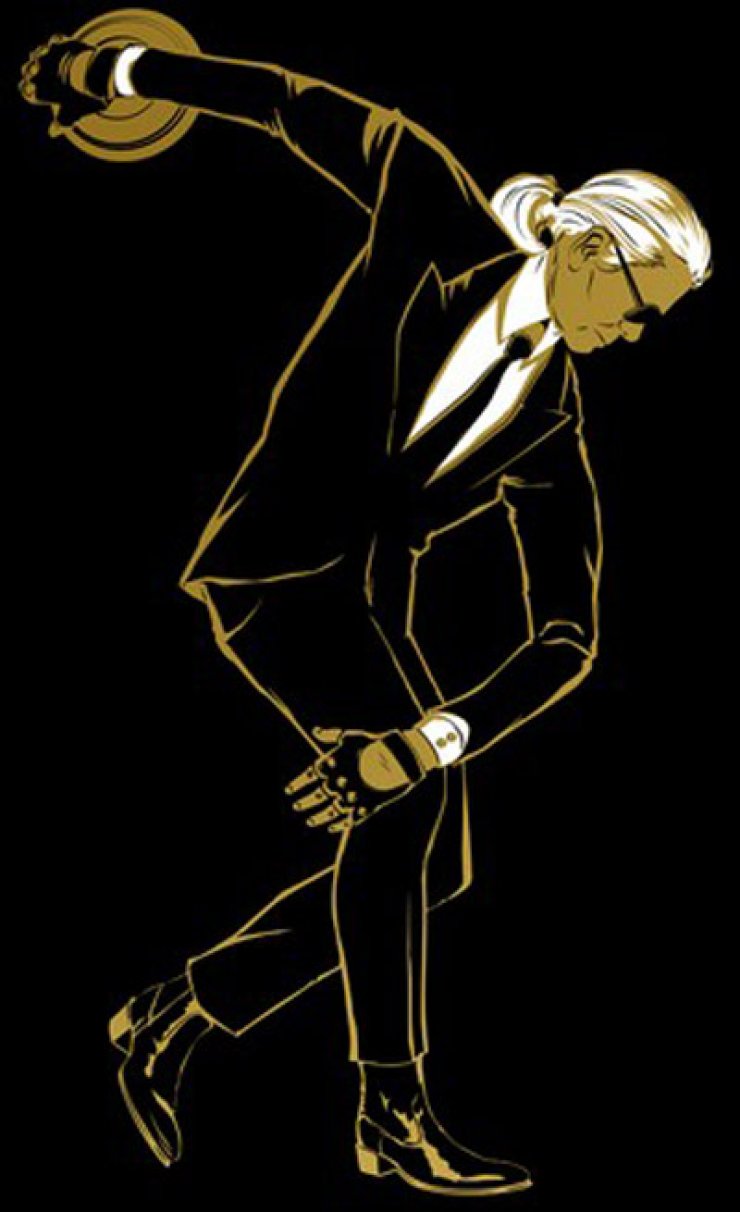 Karl Lagerfeld: Ο Δισκοβόλος!