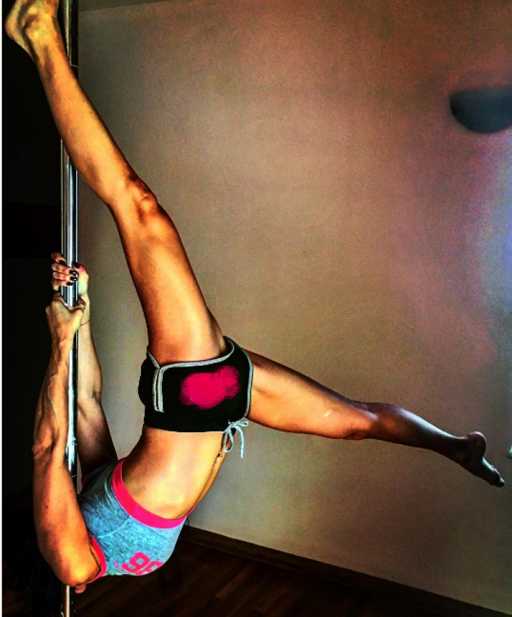 Η σύζυγος επώνυμου Κύπριου "βάζει φωτιά" στο instagram κάνοντας pole dancing!