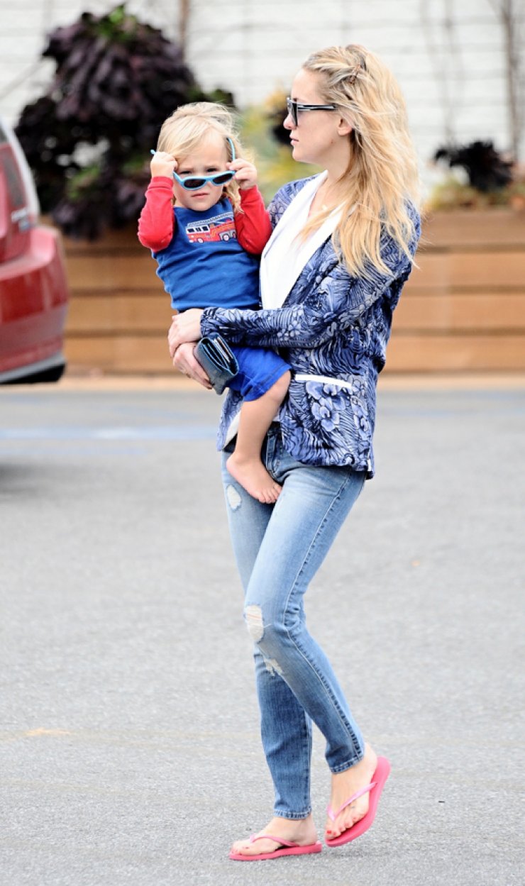 Kate Hudson: Σπάνια έξοδος με το γιο της 