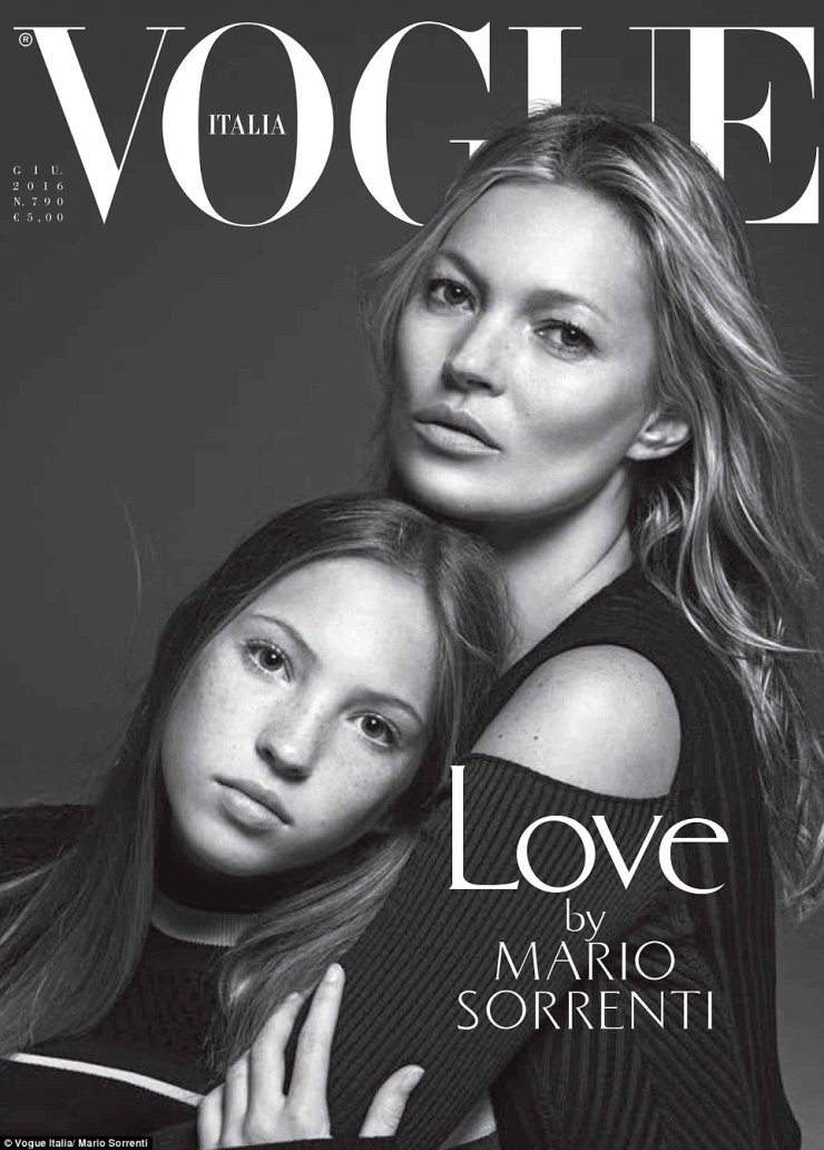 Η 14χρονη κόρη της Kate Moss στην πρώτη της διαφημιστική καμπάνια 