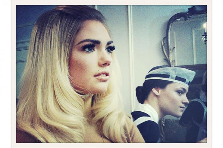 Η Κate Upton ως Brigitte Bardot