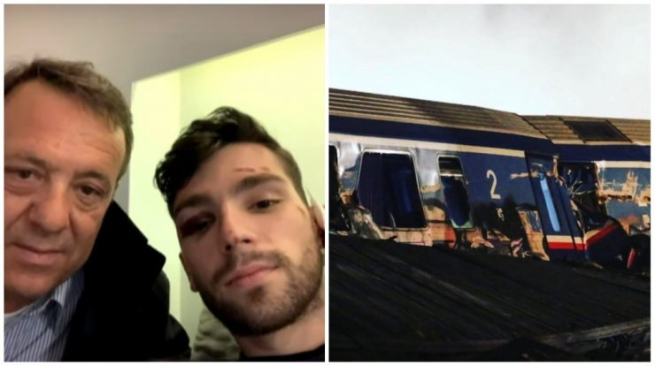 Κύπριος που διεσώθη από το δεύτερο βαγόνι: “Μπαμπά έχουμε χτυπήσει. Είμαι εγκλωβισμένος”