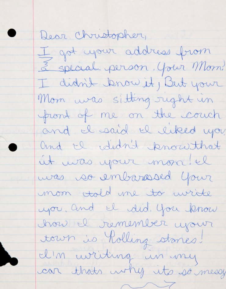 Katy Perry: Διαβάστε τα ερωτικά γράμματα της [εικόνες]