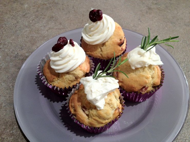 Cupcakes με παρμεζάνα