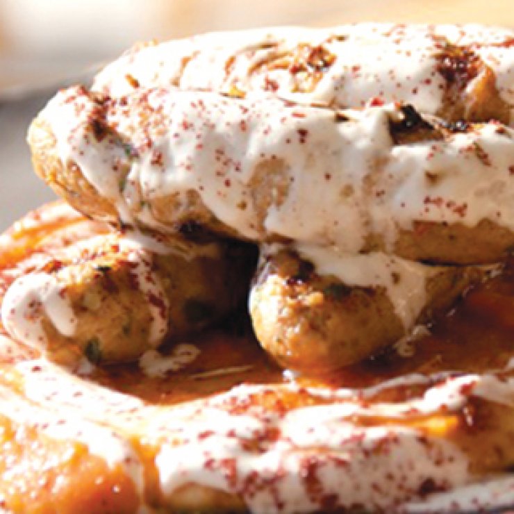 Κεμπάπ με σάλτσα γιαουρτιού