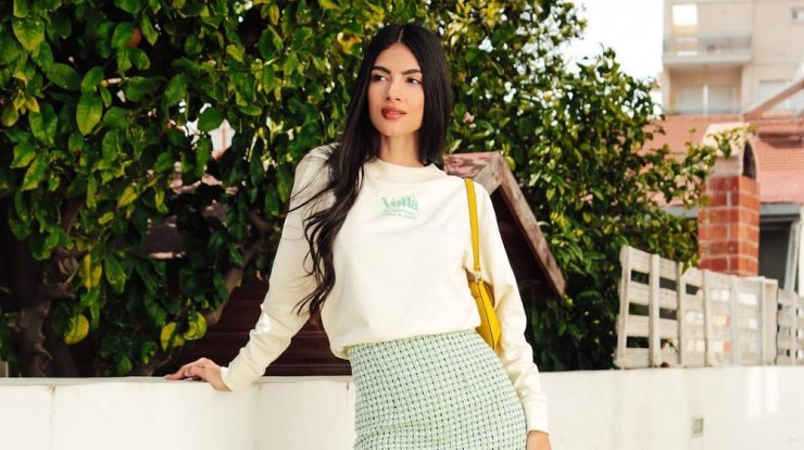 Άντρεα Κυριάκου: Το φλοράλ look που ξεχωρίσαμε