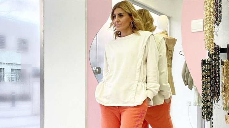 Σοφία Μαλέκου: To matching ροζ jumpsuit που φόρεσε με την κόρη της