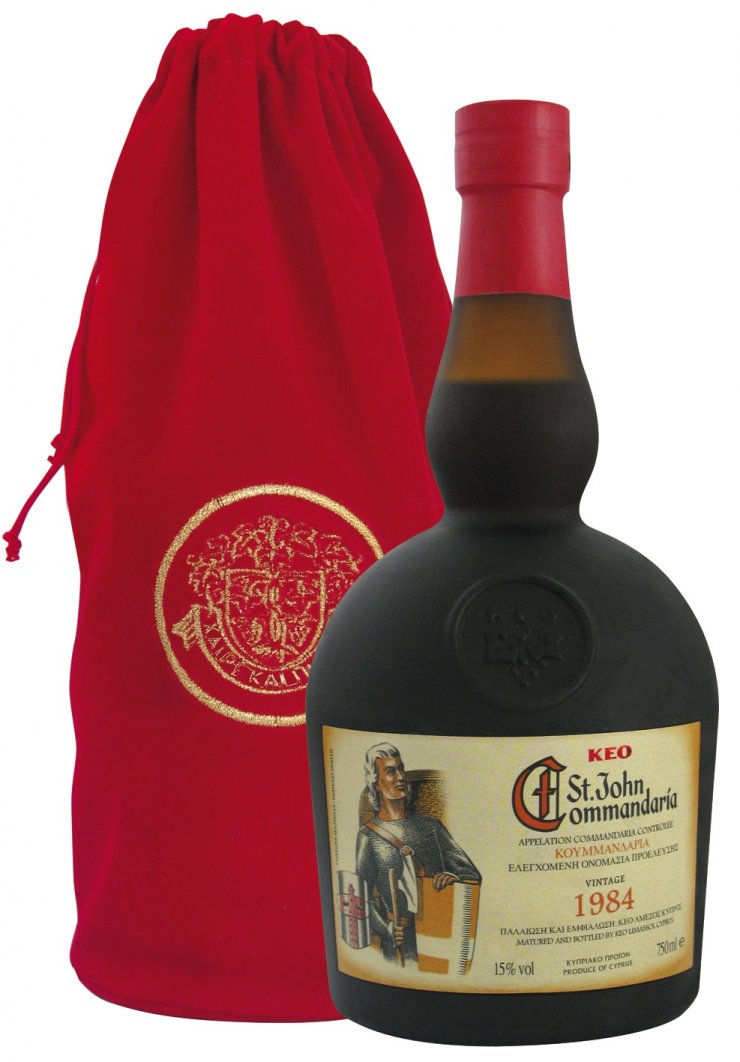 Μεγάλο Χρυσό για την Κουμανδαρία της ΚΕΟ St. John Vintage 1984