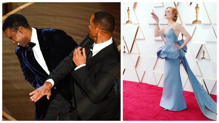 Η priceless αντίδραση της Nicole Kidman τη στιγμή που ο Will Smith χαστούκισε τον Chris Rock! [εικόνα]