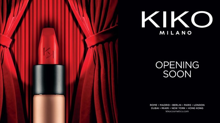 Η Kiko Milano είναι η νέα άφιξη στο Nicosia Mall